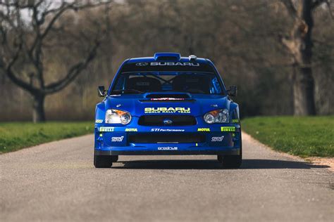 Ex Petter Solberg Subaru Impreza S10 WRC Rally Car For Sale At Auction