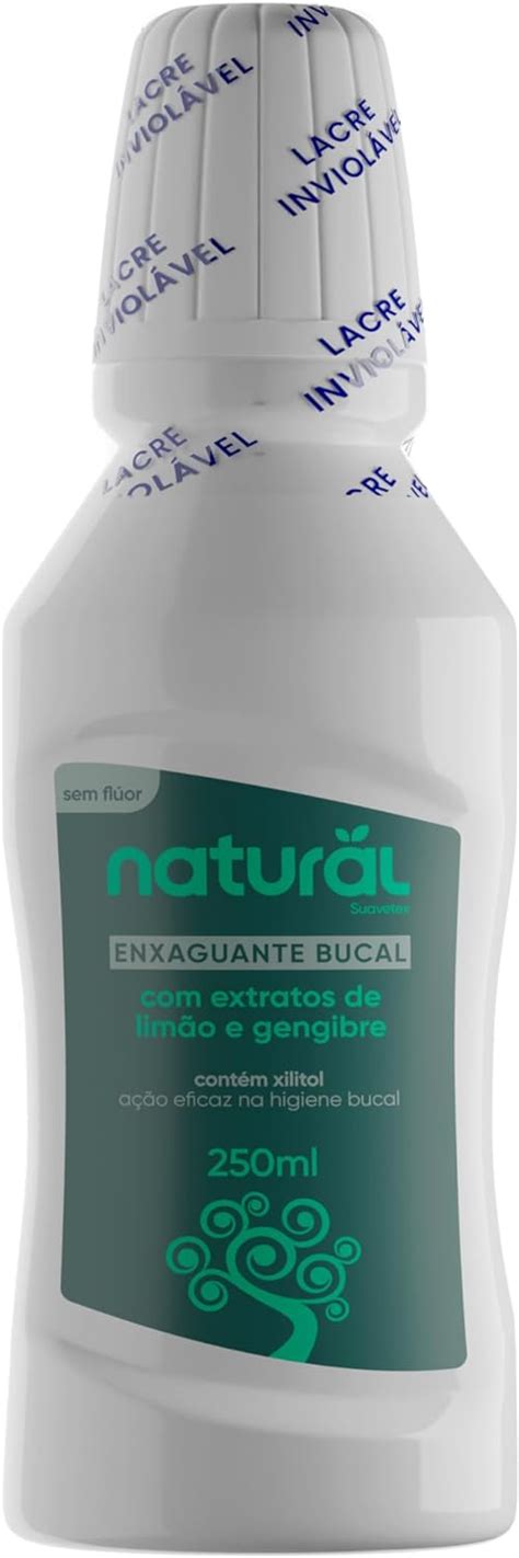 Suavetex Enxaguante Bucal Natural Contente Extratos De Lim O E