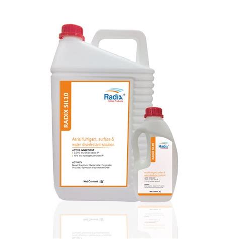 Radix Disinfectant Solution Packaging Type Can Packaging Size 5 L At Rs 1800 Piece In New Delhi