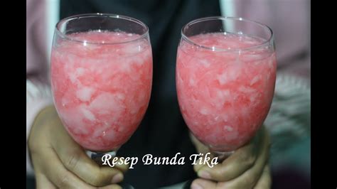 Resep Es Kopyor Agar Agar Super Segar Ala Bunda Tika Youtube