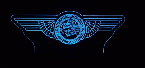 Vintage Continental Motors Logo LED Light Lamp/sign | Etsy