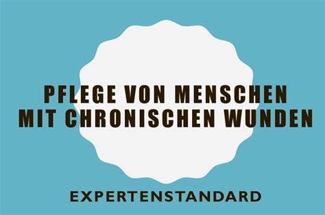 Pflege Von Menschen Mit Chronischen Wunden Neue Schulung Online