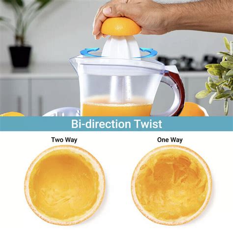 Geepas Electric Citrus Squeezer Juicer Machine Juice Press Lemon