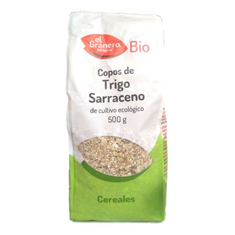 Copos De Trigo Sarraceno Bio 450gr El Granero Integral