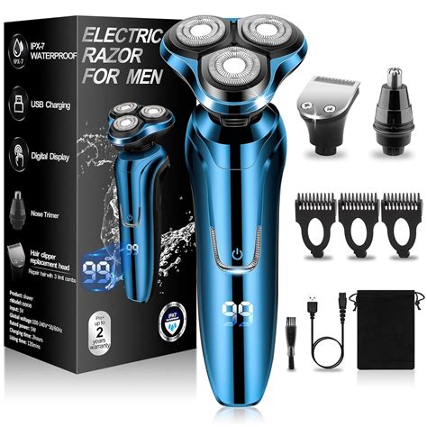 Handsomeface Mens Electric Shaver Mens Electric Shaver 2023 Led