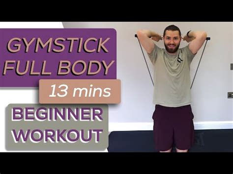 Gymstick Full Body Workout For Beginners Follow Along Carl Morris