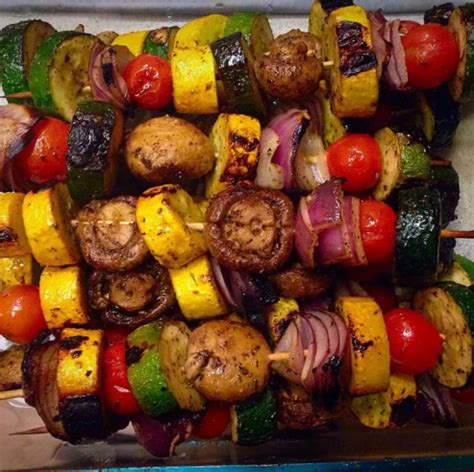 La Recette De Brochettes De L Gumes Grill S Recettes De Cuisine