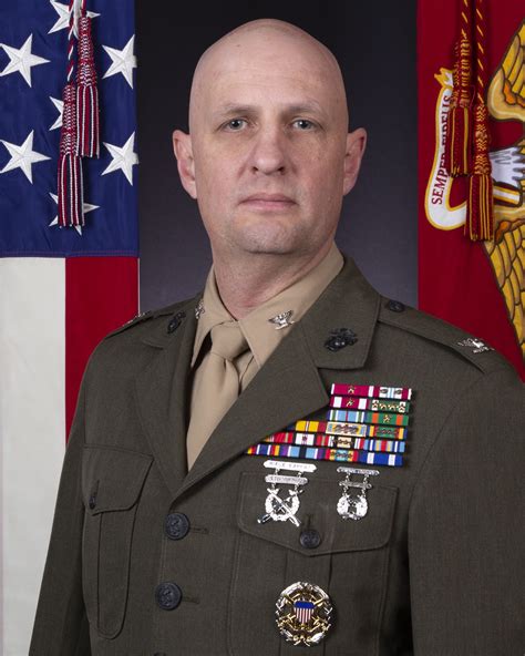 Colonel Joseph E Moye Marine Corps Installations Command Mcicom