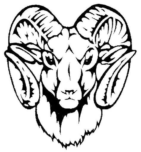 Bighorn Sheep Silhouette At Getdrawings Free Download