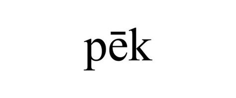 PEK - PEK Snacks LLC Trademark Registration