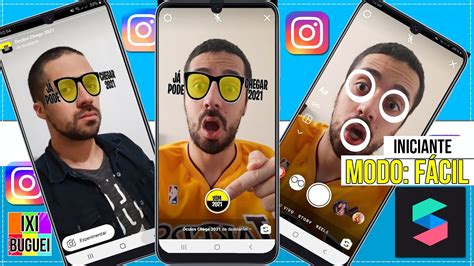 Como Criar Meu Próprio Filtro no Instagram stories fácil iniciante