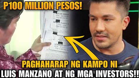 Paghaharap Ng Kampo Ni Luis At Investors Sa Nbi Mga Pangalan At Pera