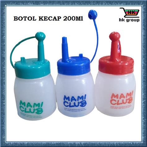 Jual Botol Kecap Saus Bal Mayones Mayonais Sirup Ml Saos Plastik