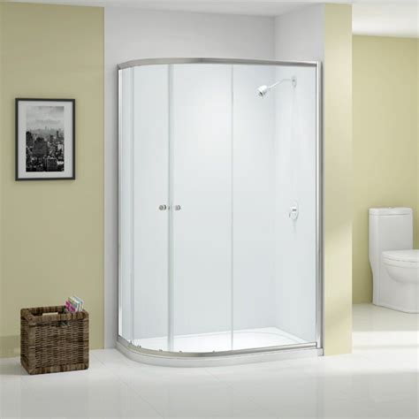 Merlyn Ionic Source Double Door Offset Quadrant Shower Enclosure 1200 X