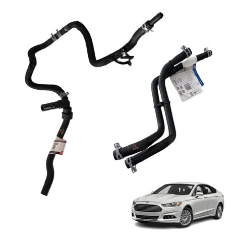 Kit Mangueira Entrada E Saída Aquecedor Fusion 2 0l Rafe Auto Peças