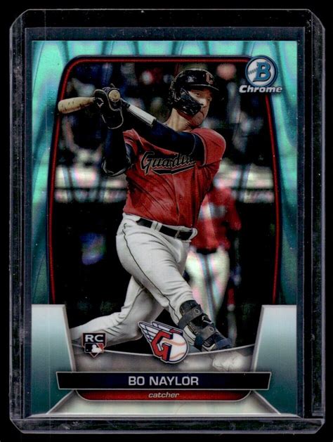 2023 Bowman Chrome Aqua RayWave Refractor Bo Naylor RC 012 199