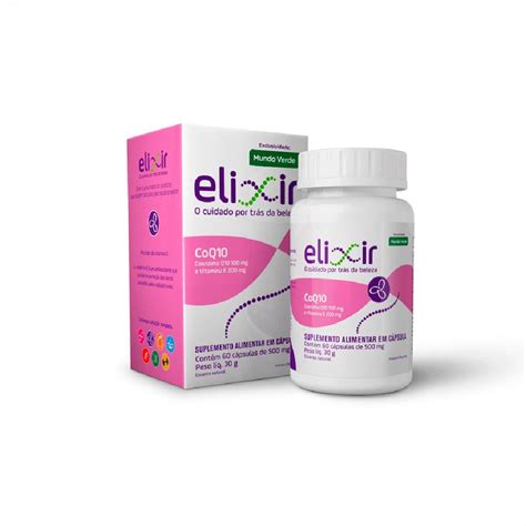 Coenzima Q10 Elixir 60 Cápsulas PanVel Farmácias