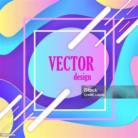 Template Banner Modern Desain Minimalis Minimalis Geometris Ilustrasi