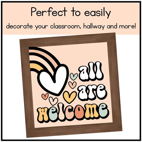 Retro Classroom Decor Boho Printable Posters Made By Teachers