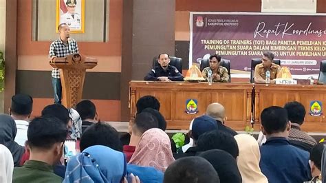 Training Of Trainers Bagi PPK PPS Untuk Bimtek KPPS Pemilu 2024 Ini