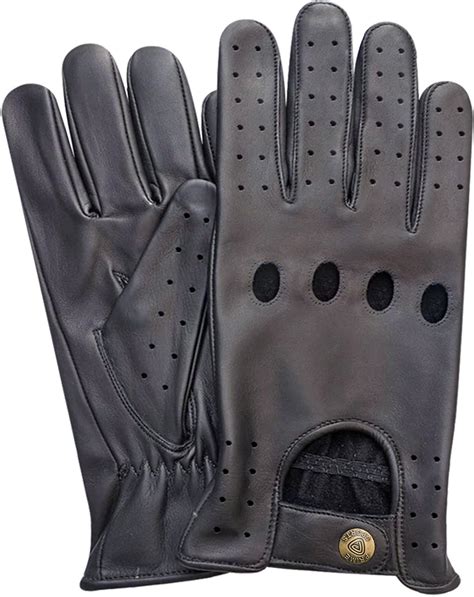 Prime Leather Herren Autofahrer Handschuhe Aus Echtem Leder Ohne Futter