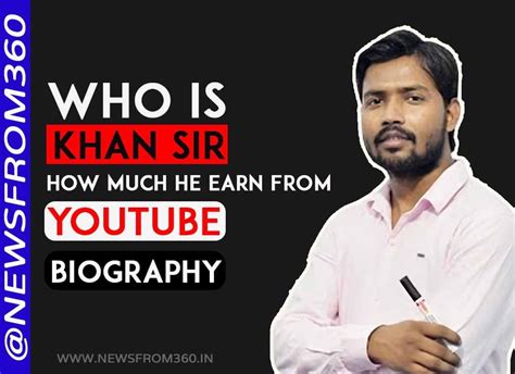 Khan Sir Patna Biography, Age, Wife, YouTube Income and Net Worth