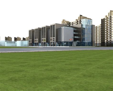 Commercial Building 3D model | CGTrader