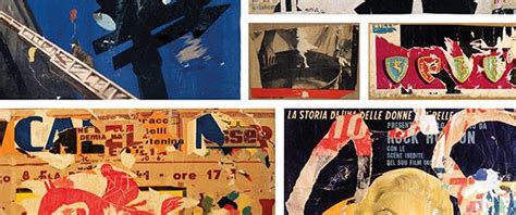 Mimmo Rotella Manifesto Verso L Arte Agenzia Nazionale Di