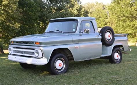 Barnfound 1966 Chevrolet C10 Swb Stepside Pickup Truck For Sale Chevrolet C 10 1966 For Sale