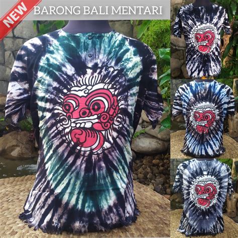 Jual Kaos Bali Barong Kaos Tie Dye Kaos Pantai Baju Bali Kaos Santai