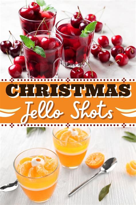 25 Best Christmas Jello Shots and Holiday Shooters - Insanely Good