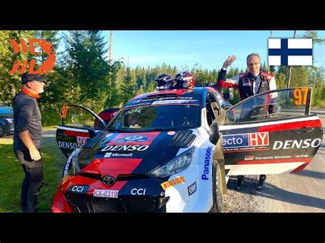 Video Sunday Start Interviews WRC Rally Finland 2023