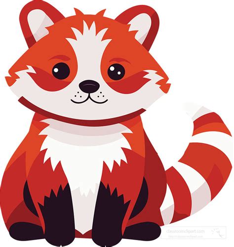 Adorable Red Panda Clipart For Creative Projects Free Download