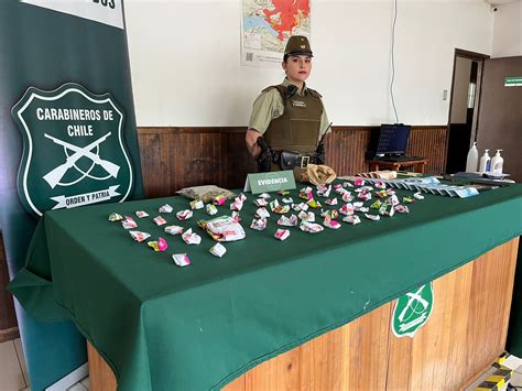 Ronda Antidrogas Carabineros del OS 7 Araucanía detienen a 9 sujetos