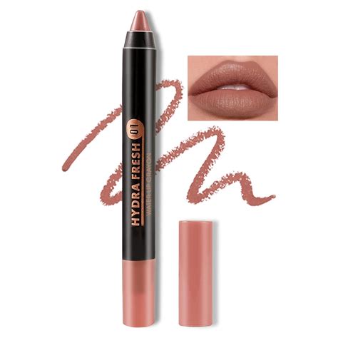 Amazon Boobeen Matte Lip Crayon Lipstik Pencil Velvety Creamy