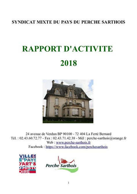 Calaméo Rapport D activité 2018