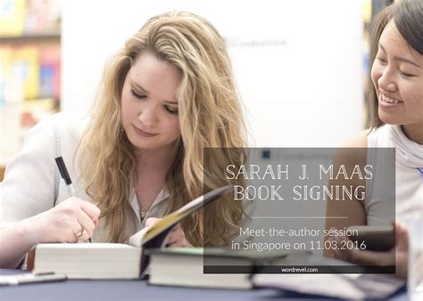 Sarah J Maas Book Signing Word Revel