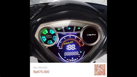 Speedometer Digital Jupiter Z Burung Hantu Youtube