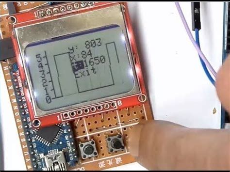 Oscilloscope With Arduino Nano Displayed On Lcd 5110 This Arduino