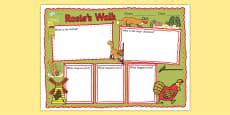 Free Story Sequencing Per A To Support Teaching On Rosie S Walk