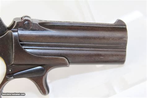 Iconic Remington Double Deringer Pistol In 41 Rim