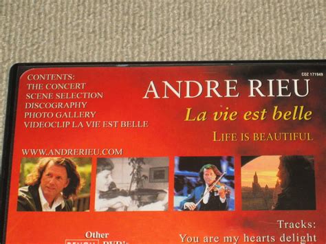 Yahoo オークション Dvd「andre Rieu アンドレ・リュウ 2枚セット