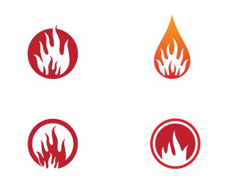 Fire Symbol Vector Icon Vector Swirl Combustion Vector Vector Swirl