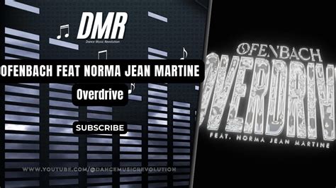 Ofenbach Ft Norma Jean Martine Overdrive Official Audio YouTube