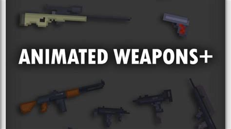 Download Animated Weapons+ for People Playground