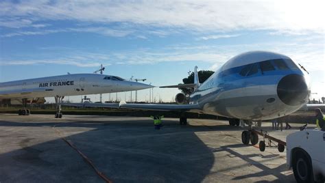 Photos A Roscopia Un Concorde Et Une Caravelle Au Futur Mus E De L