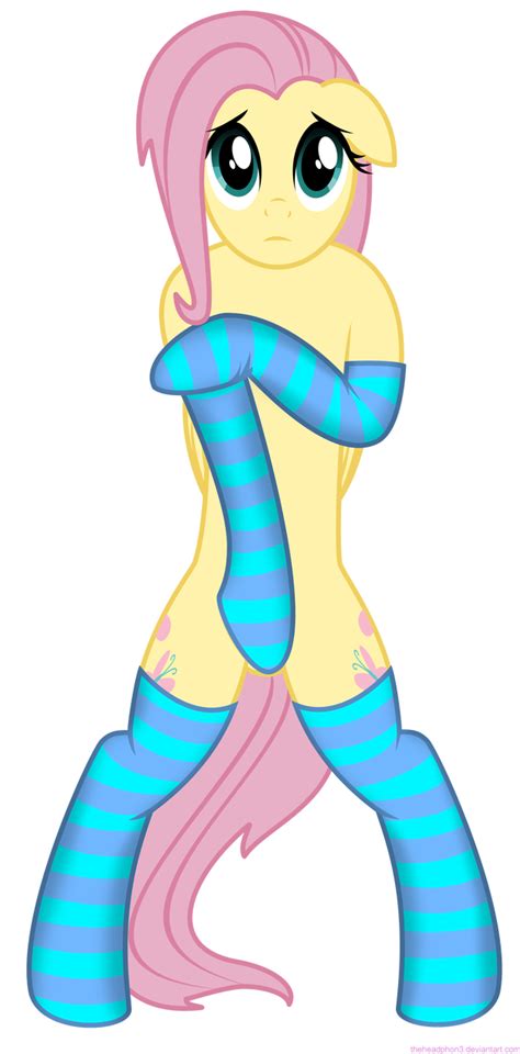 Fluttershy In Socks By Theheadphon3 On Deviantart