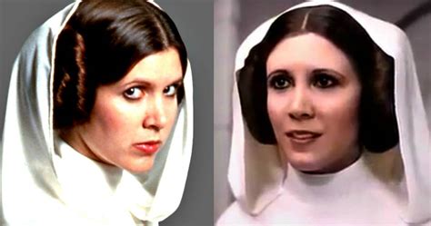 Carrie Fisher Couldn't Tell Rogue One Leia Was CGI