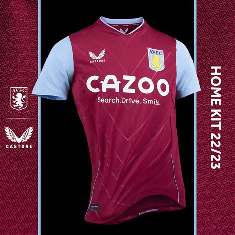 Aston Villa 2022-23 Home Kit