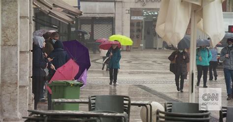 Muita chuva forte num curto espaço de tempo IPMA lança alerta saiba